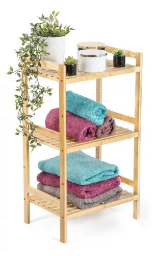 Bambusz polcállvány  G21 3 polc