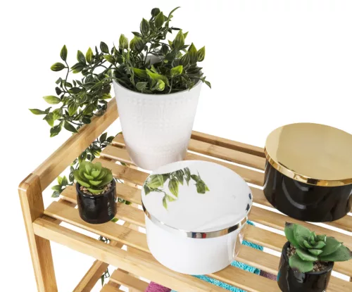 Bambusz polcállvány  G21 3 polc