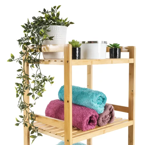 Bambusz polcállvány  G21 3 polc