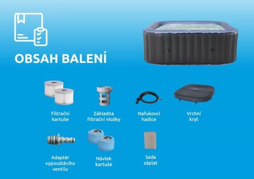 Felfújható pezsgőfürdő Marimex MSPA Tekapo C-TE042