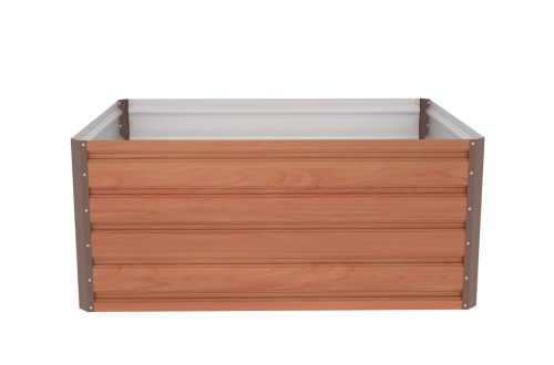 G21 Daisy magaságyás 120 x 90 x 52 cm, fémlemez, barna