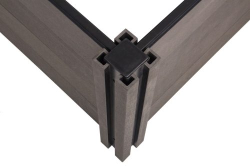 G21 Crop magaságyás 143 x 68 x 54, WPC, Ében