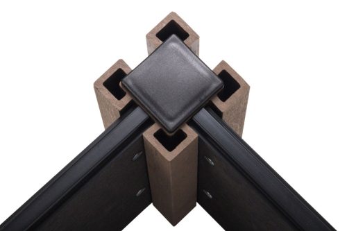 G21 Crop magaságyás 106 x 106 x 27, WPC, Ében