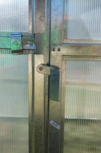 G21 GZ 48 üvegház - 251 x 191 cm, horganyzott