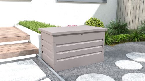 Kerti láda G21 Denver 280 L, szürke fém