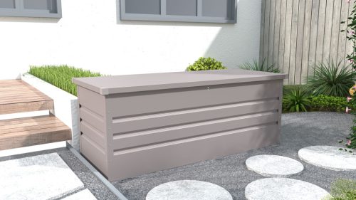 Kerti doboz G21 Denver 560 L, szürke fém