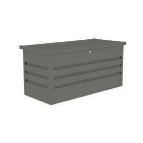 Kerti doboz G21 Denver 400 L, fémszürke