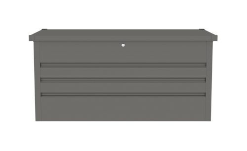 Kerti doboz G21 Denver 400 L, fémszürke