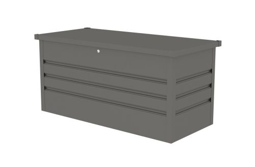 Kerti doboz G21 Denver 400 L, fémszürke