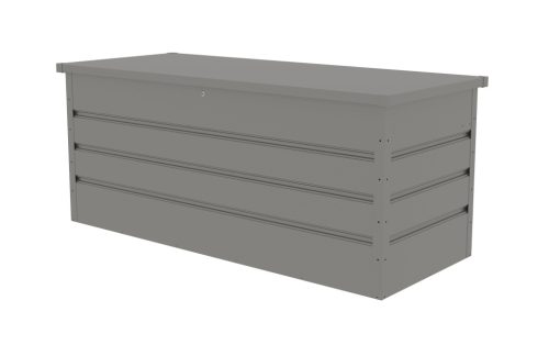 Kerti láda G21 Denver 770 L, metál szürke acéllemez
