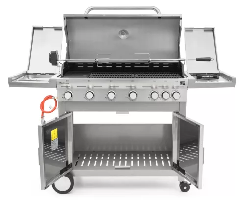 G21 Mexico BBQ Premium line gázgrill, 7 égőfej + ajándék nyomáscsökkentő