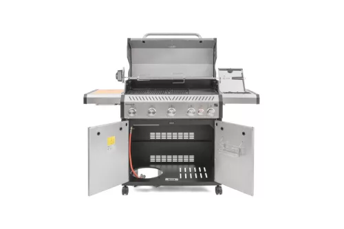 G21 Nebraska BBQ Premium Line gázgrill, 6 égőfejjel + ajándék reduktor