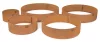 G21 80 x 20 cm, kör alakú, Corten kerti szegély