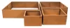 G21 50 x 32 x 50 cm, Corten magaságyás