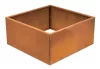 G21 Corten magaságyás, 70 × 32 × 70 cm