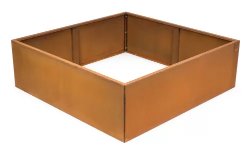 G21 102 x 32 x 102 cm, Corten magaságyás