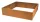 G21 Corten magaságyás, 132 × 32 × 132 cm.