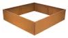 G21 Corten magaságyás, 132 × 32 × 132 cm.
