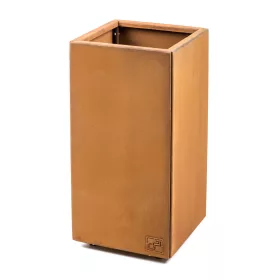 G21 Corten Square virágláda, 30 x 60 x 30 cm
