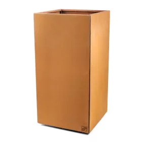 G21 Corten Square virágláda, 50 x 100 x 50 cm