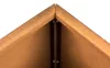 G21 Corten Square virágláda, 30 x 60 x 30 cm