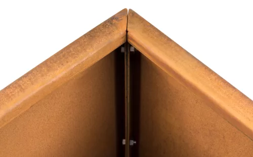 G21 Corten Square virágláda, 30 x 60 x 30 cm