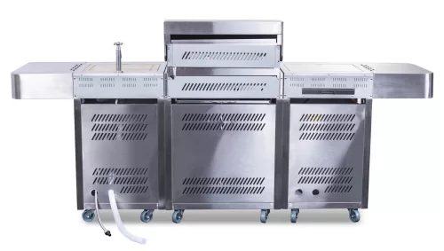G21 Arizona gázgrill, BBQ Premium Line konyha 6 égőfej + ajándék nyomáscsökkentő
