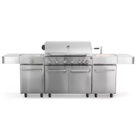   G21 Nevada BBQ konyha Premium Line gázgrill, 8 égőfej + ajándék nyomáscsökkentő