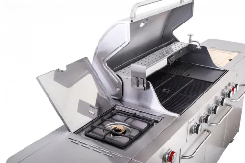 G21 Nevada BBQ konyha Premium Line gázgrill, 8 égőfej + ajándék nyomáscsökkentő