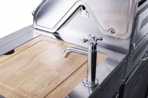 G21 Nevada BBQ konyha Premium Line gázgrill, 8 égőfej + ajándék nyomáscsökkentő