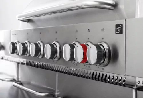 G21 Nevada BBQ konyha Premium Line gázgrill, 8 égőfej + ajándék nyomáscsökkentő