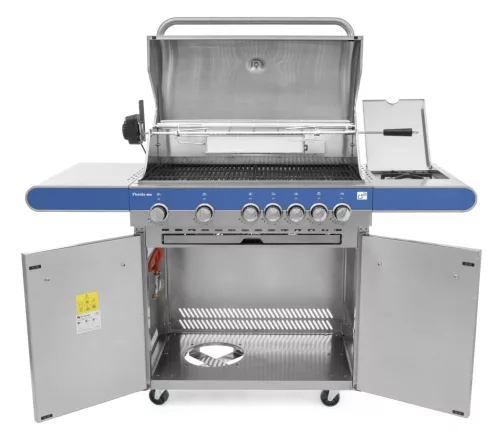 G21 Florida BBQ Premium line gázgrill, 7 égőfej + ajándék nyomáscsökkentő