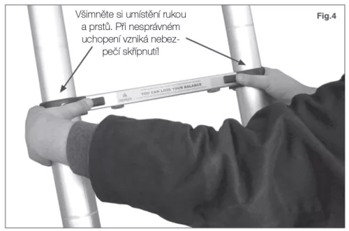 G21 GA-TZ12-3,8M teleszkópos létra