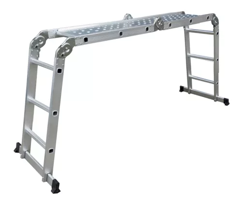 G21 GA-SZ-4x3-3,7M többfunkciós ALUMINIUM létra + dobogó
