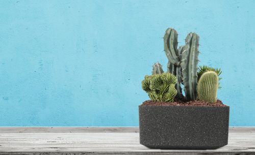 G21 Industrial Square virágcserép 43 x 22 x 43