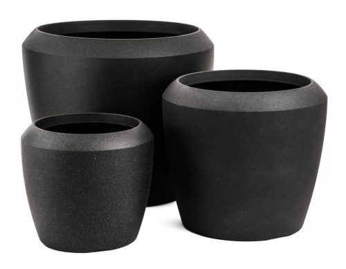 G21 Coal Round virágcserép 44 x 44 x 39,5