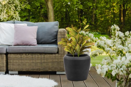 G21 Coal Round virágcserép 44 x 44 x 39,5