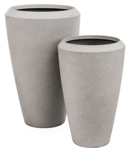 G21 Cement Oval virágcserép 44,3 x 44,3 x 69,8