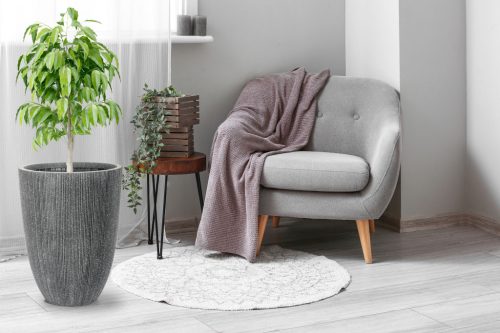 Virágcserép G21 Lava Cone 44 x 44 x 57,5