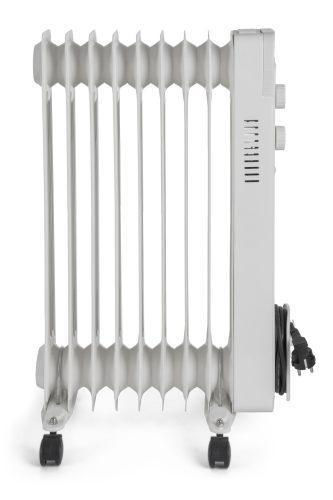 G21 Merapi olajradiátor fehér, 9 elem, 2000 W