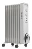 G21 Merapi olajradiátor fehér, 9 elem, 2000 W