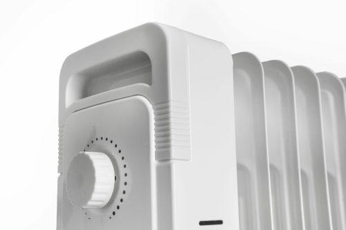 G21 Merapi olajradiátor fehér, 9 elem, 2000 W