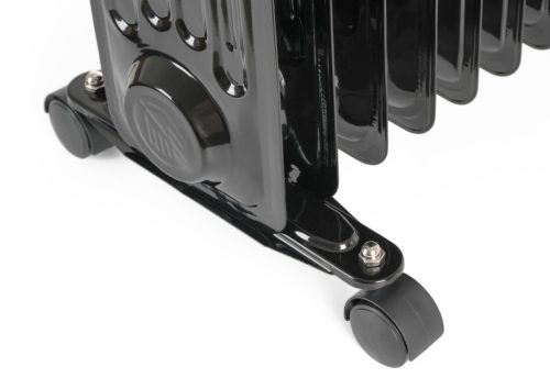 G21 Merapi olajradiátor fekete, 11 elem, 2500 W