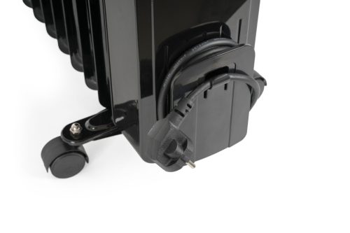 G21 Merapi olajradiátor fekete, 11 elem, 2500 W