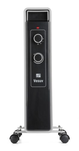 G21 Vesuv olajradiátor fehér, 9 elem, 2000 W