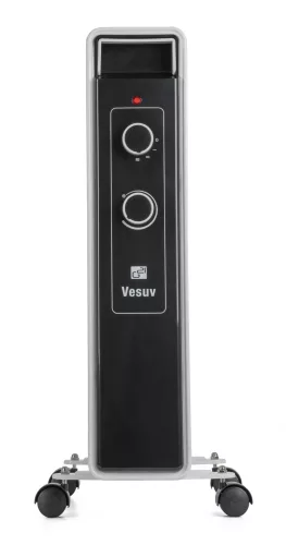 G21 Vesuv olajradiátor fehér, 9 elem, 2000 W