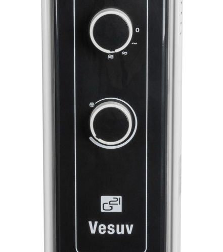 G21 Vesuv olajradiátor fehér, 9 elem, 2000 W