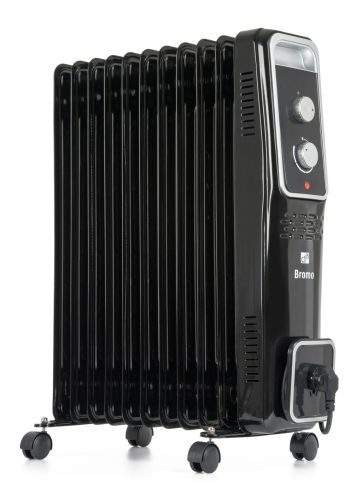 G21 Bromo olajradiátor fekete, 11 elem, 2500 W