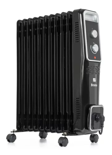 G21 Bromo olajradiátor fekete, 11 elem, 2500 W