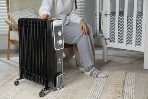 G21 Bromo olajradiátor fekete, 11 elem, 2500 W